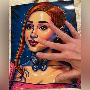 WICKED GLINDA ART PRINT